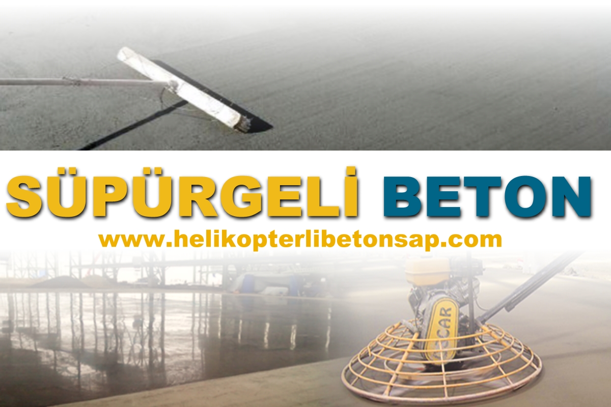 süpürgeli beton